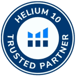 Expand Your Amazon Business In Canada With Us 10 Helium 10 trusted partner logo