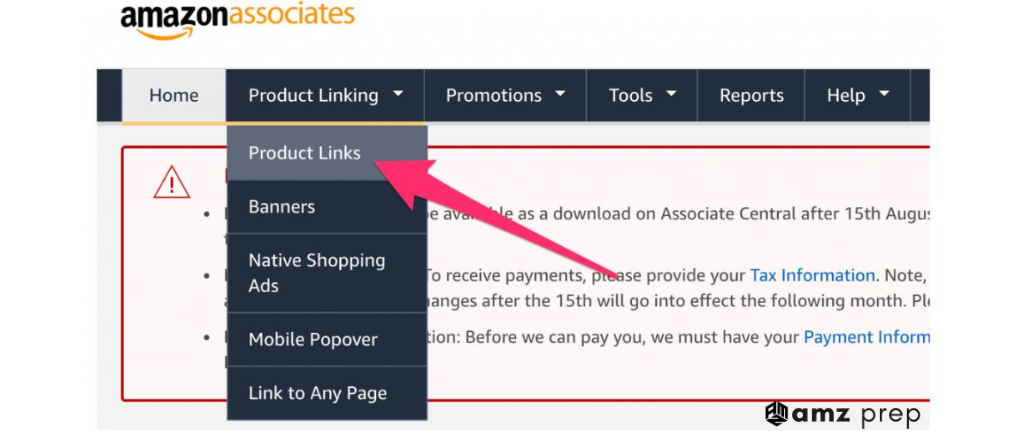 How to Become Best at Amazon Affiliate Marketing In Just 5 Steps 3 Sign up for the amazon affiliate program: