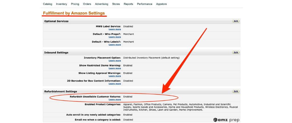 Amazon FBA Repackaging Service: Scaling Your Business to New Heights 5 The fulfillment by amazon (fba) dashboard