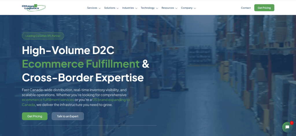 12 Best 3PL Companies for Ecommerce 2026 12 Ottowa logistics fulfillment