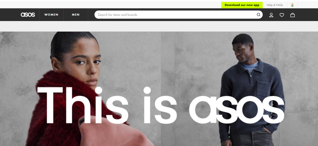 Top Amazon Competitors Worldwide in 2026: What Every Ecommerce Seller Needs to Know 16 Asos home page
