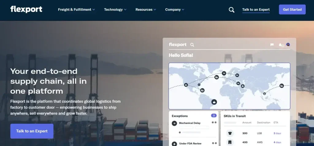 9 Best Amazon FBA Alternatives To Consider in 2026 7 Flexport - alternative for fba fulfillment