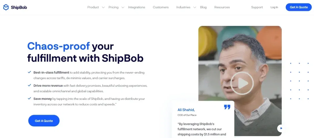 9 Best Amazon FBA Alternatives To Consider in 2026 6 Alternative for fba - shipbob