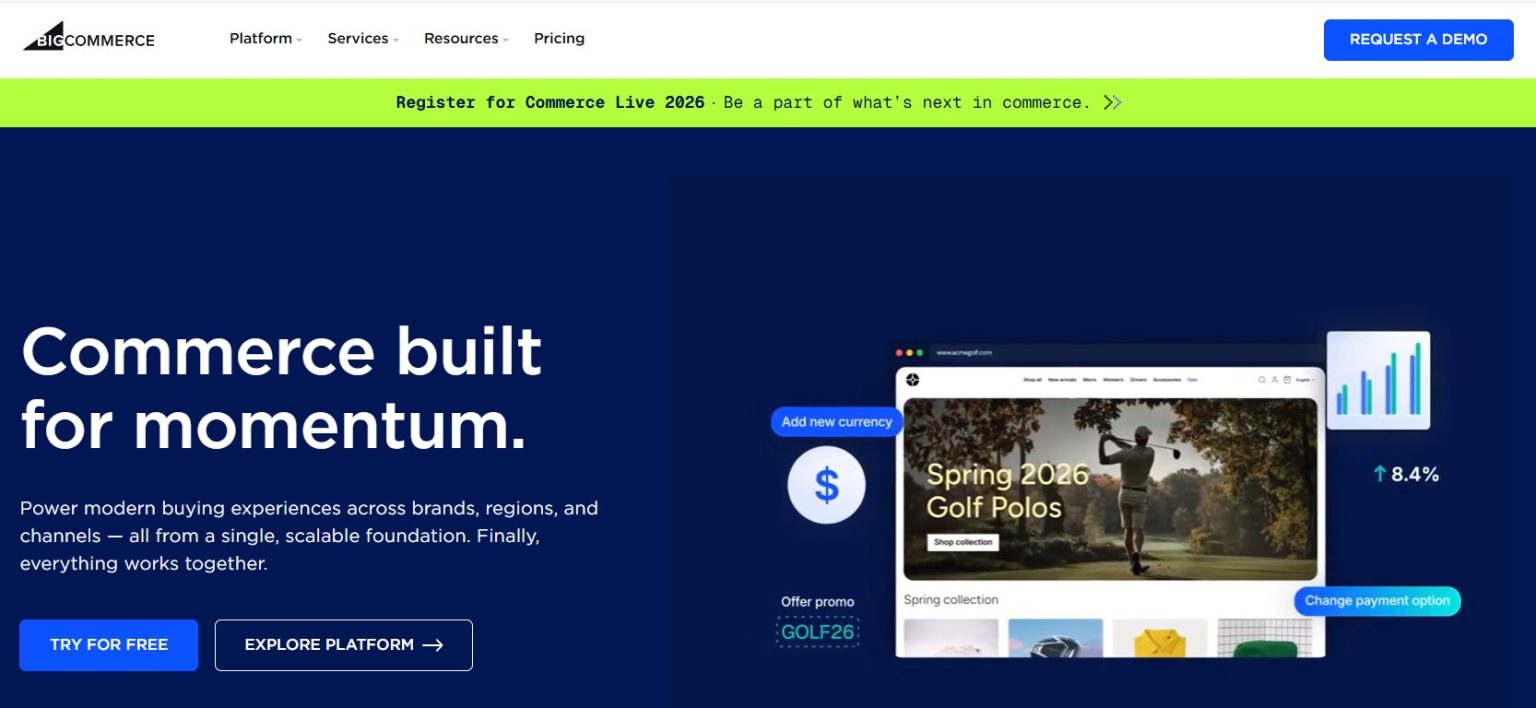 Best eCommerce Platforms 2026: Compared for B2B, B2C & Small Business