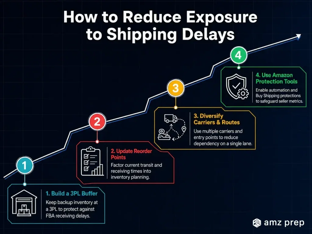 Amazon Shipping Delays in 2026: A Seller's Guide to Protecting Your Metrics 5 How to minimize ecommerce shipping delays