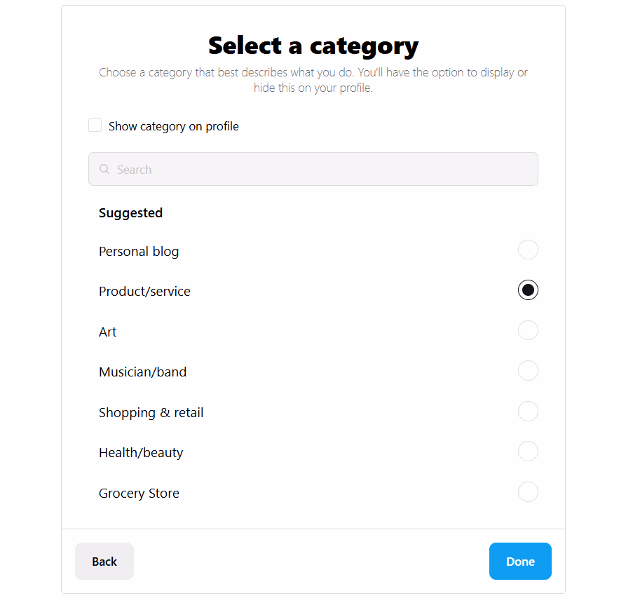 How to Sell on Instagram marketplace? Step-by-Step Guide 2026 7 How to select the right product category on instagram