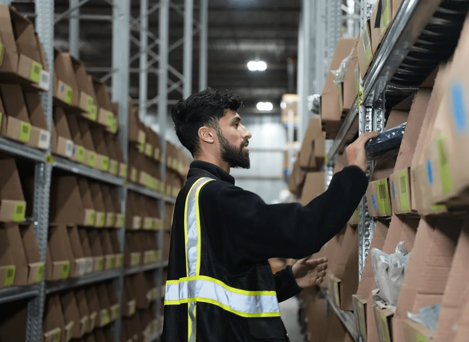 How AMZ Prep Works 17 Amz prep team counting inventory and assigning storage locations