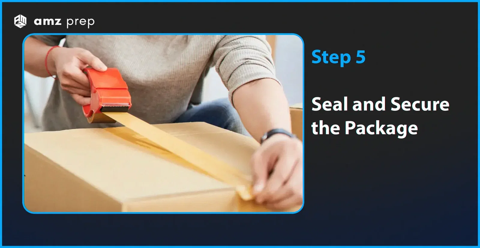 How Is Coffee Packaged for Shipping? Guide for eCommerce Brands 7 Step 5 seal and secure the package