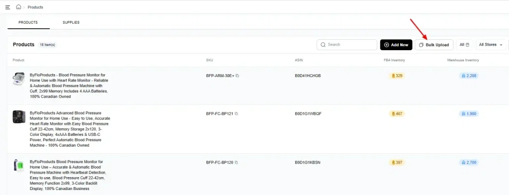 How AMZ Prep’s Navigate Platform Handles 10K+ Orders/Month with Same-Day Processing? 6 Bulk upload