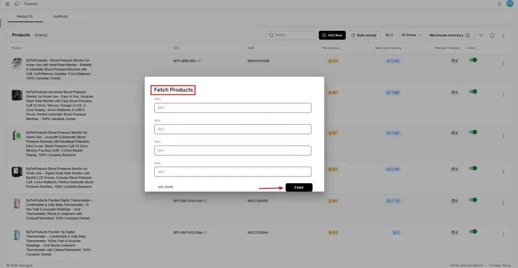 How AMZ Prep’s Navigate Platform Handles 10K+ Orders/Month with Same-Day Processing? 5 Fetch product information