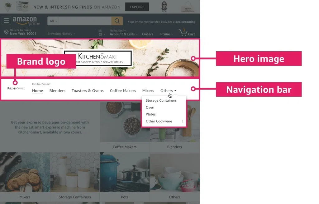 Amazon Updates for Seller - May and June 2025 16 Store showcase features