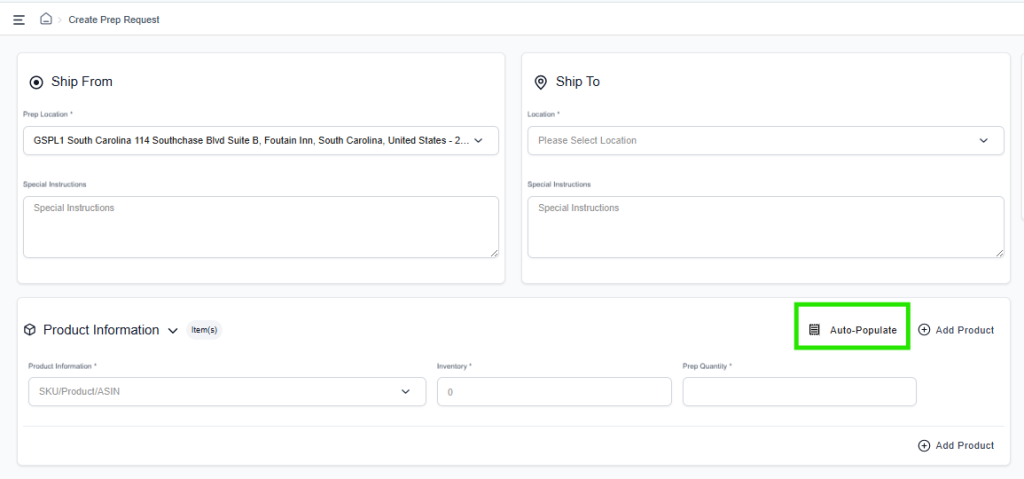 Navigate January 2026: Latest Product Updates 3 Autopopulate prep requests