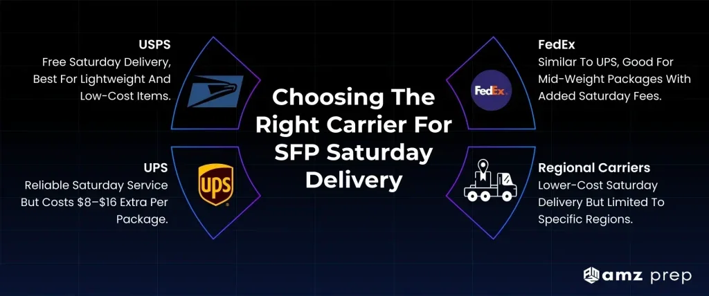 What You Actually Need to Know About Amazon Seller Fulfilled Prime Weekend Shipping 3 Carrier options for sfp saturday delivery