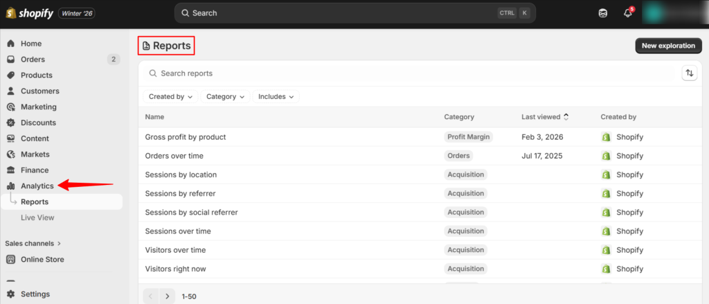 How to Reduce Shopify Shipping Costs Without Sacrificing Delivery Speed 3 Shopify analytics & reports