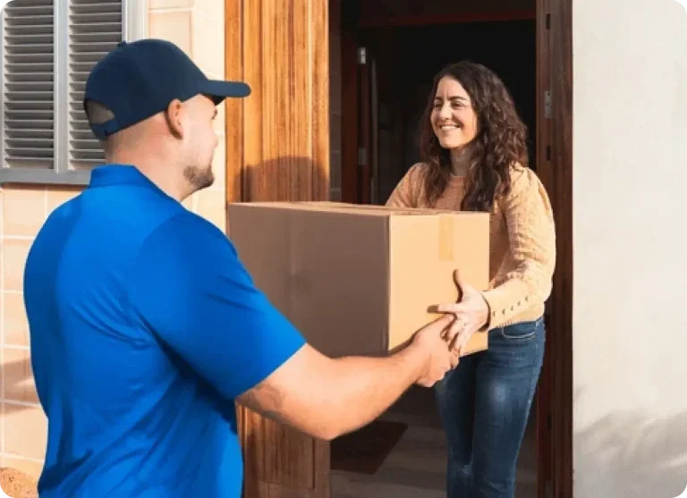 Last mile parcel logistics
