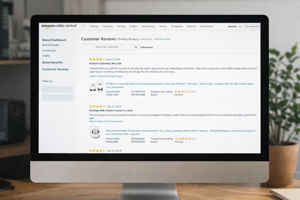 February 2026 Amazon Seller Policy Updates 5 Amazon seller central reviews dashboard