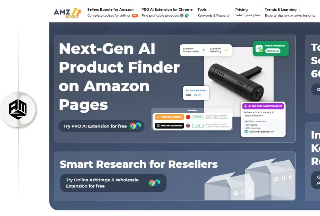 AMZScout Partnership | Product Research Tools + AMZ Prep Fulfillment