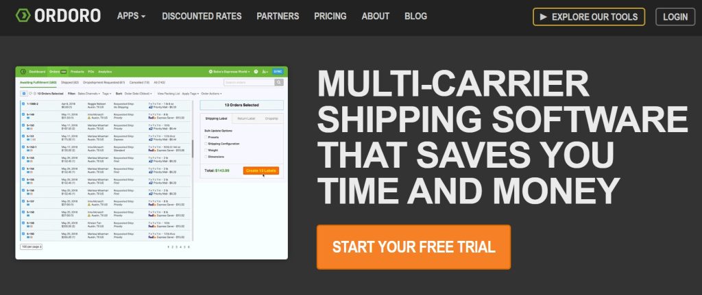 Top 12 Ecommerce Shipping Software in 2026 11 Ordoro shipping software