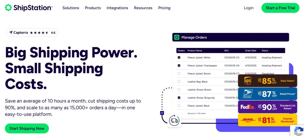 Top 12 Ecommerce Shipping Software in 2026 5 Shipstation software