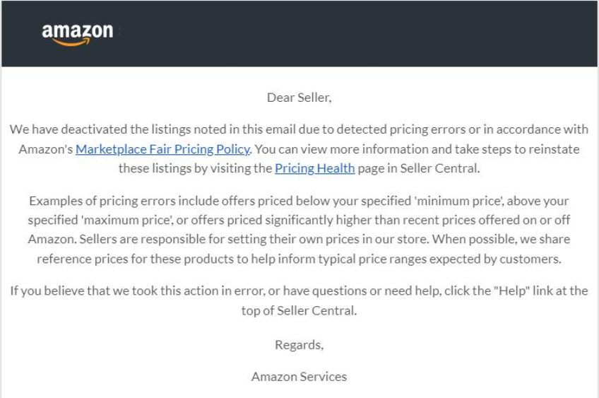 Amazon April Updates 2026: What Changed in Ecommerce Logistics This April 6 Amazon seller pricing policy notification