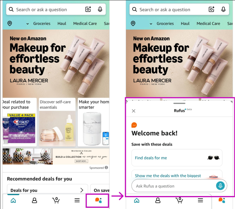 Amazon April Updates 2026: What Changed in Ecommerce Logistics This April 7 Amazon rufus ai shopping assistant interface