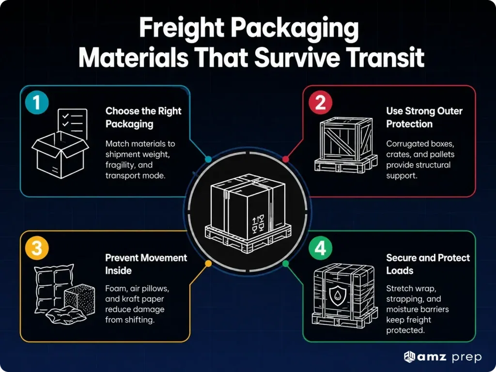 Freight Packaging: Materials, Methods, and Mode-Specific Requirements 3 Freight packaging materials guide for safe and damage-free transit