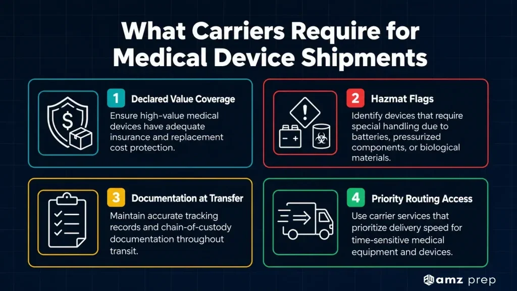 Medical Device Shipping Requirements: FDA Classes, Packaging, and Cold Chain 4 Carriers require for medical device shipments