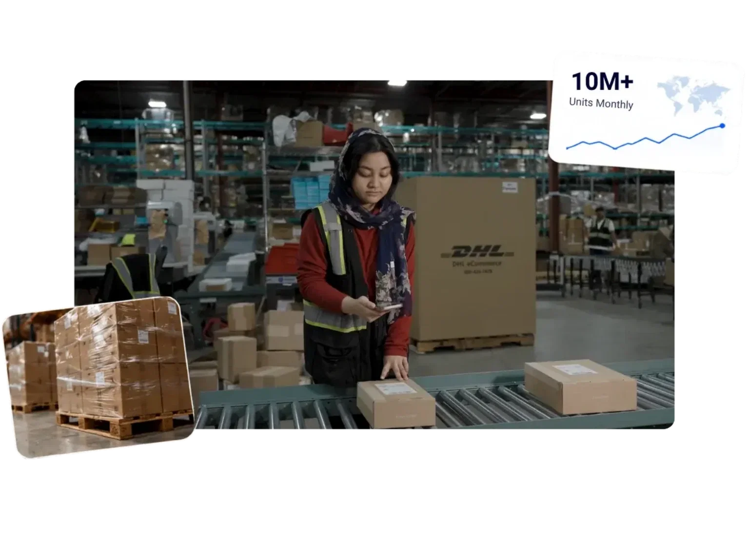 Amz prep fulfillment center processing enterprise ecommerce orders