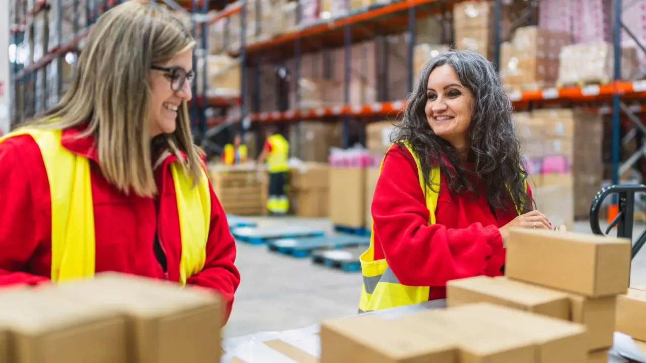 Amz prep fulfillment center processing small business ecommerce orders