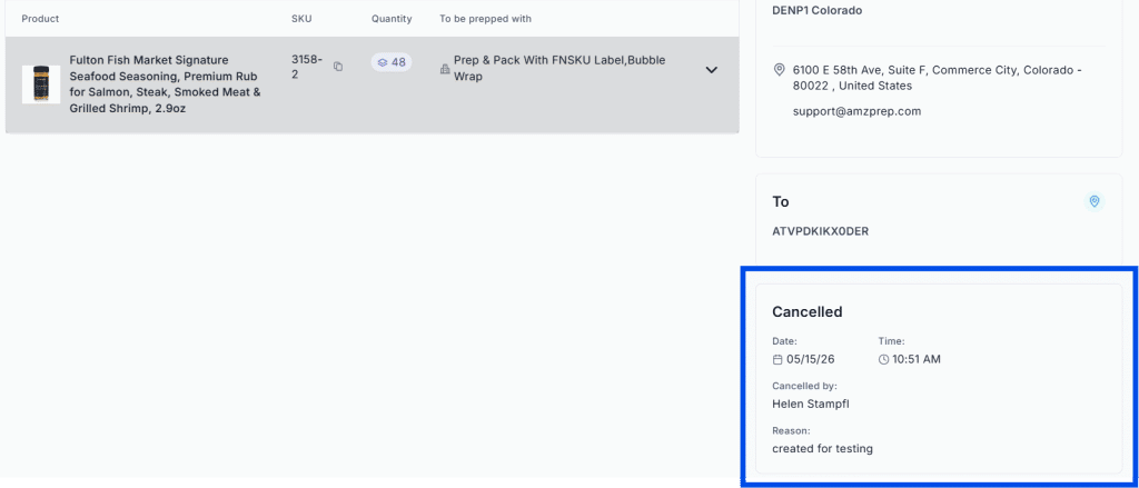 Navigate May 2026: Latest Product Updates 6 Records the cancellation reason in navigate