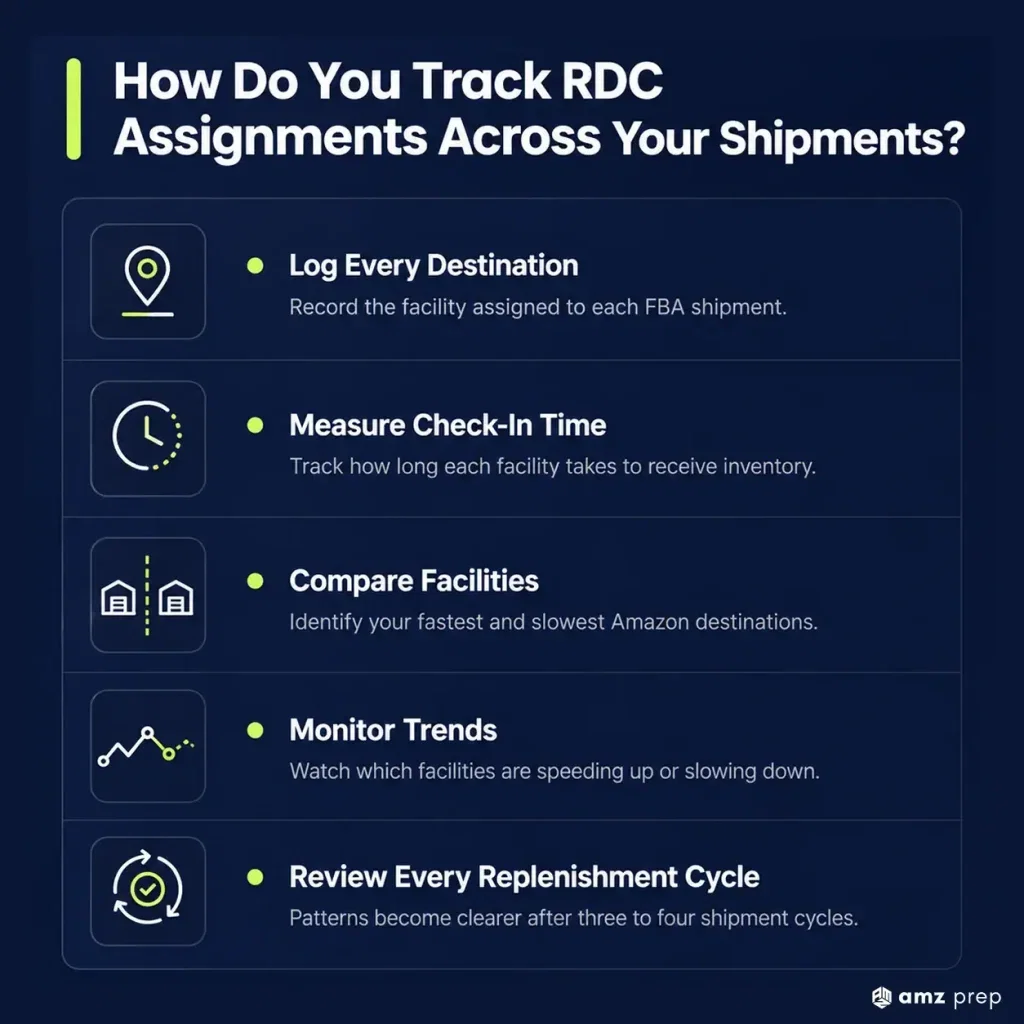 Amazon RDC: What the New Inbound Facilities Mean for FBA Sellers 5 How do you track rdc assignments across your shipments