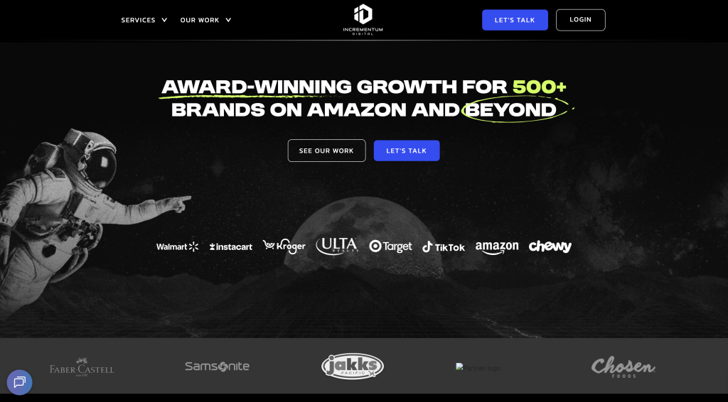 Ecommerce Growth Agencies Compared: Finding the Right Partner for Your Brand 6 Incrementum digital homepage