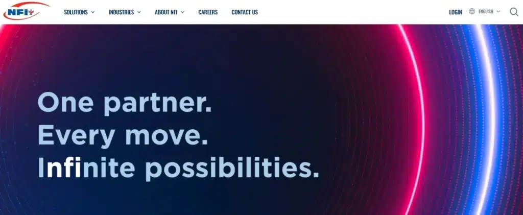Middle Mile for Enterprise Businesses: 8 US Providers to Consider in 2026 7 Nfi industries homepage