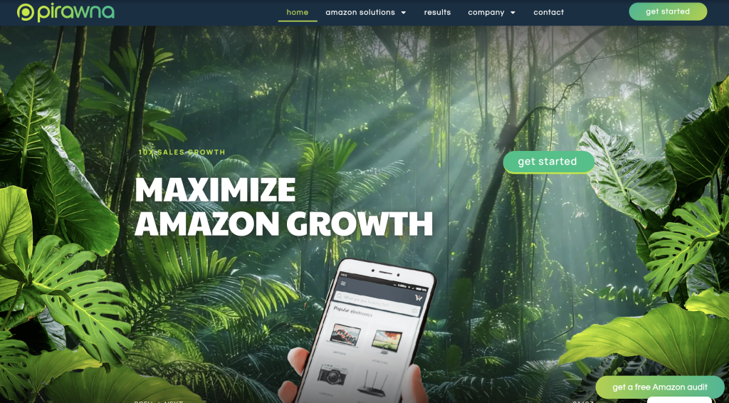 Ecommerce Growth Agencies Compared: Finding the Right Partner for Your Brand 7 Pirawna homepage