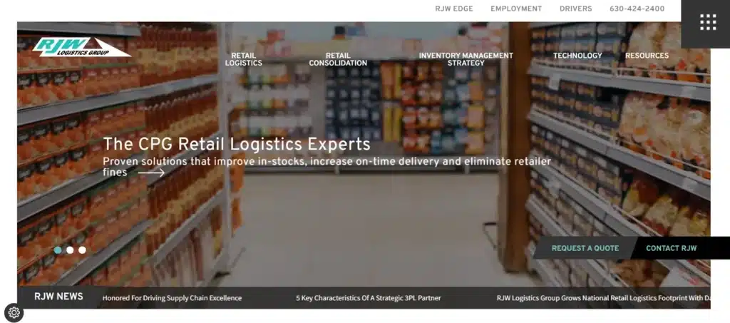 19 Best Middle Mile Logistics Companies for Ecommerce, Retail & Amazon FBA in 2026 6 Rjw logistics group