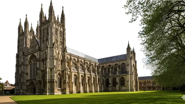 Canterbury city skyline, served by amz prep's heathrow fulfillment center